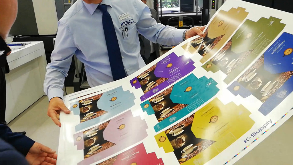 Training and KOMORI printing demonstration. Soon more on our facebook. Feel welcome to visit us.